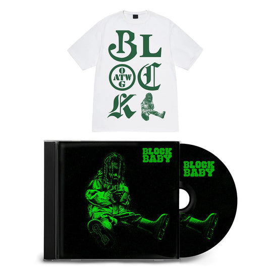 White"OTGATW" T Shirt + CD Bundle